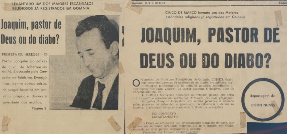 Publicação do Jornal Cinco de Março de 14 a 20 de Agosto de 1972.